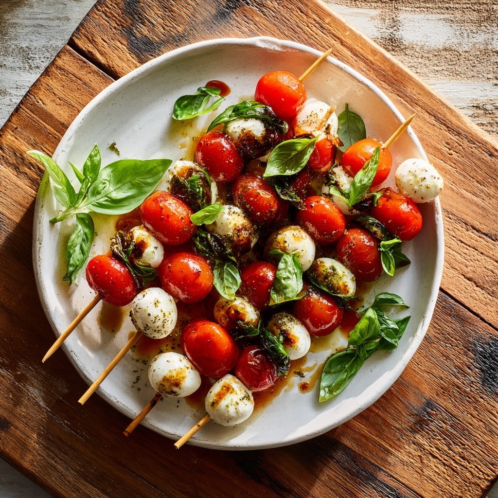 Mini Caprese Skewers