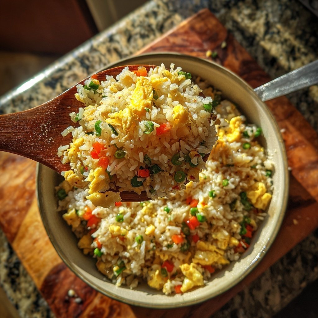 Quick 10 Minute Egg Fried Rice
