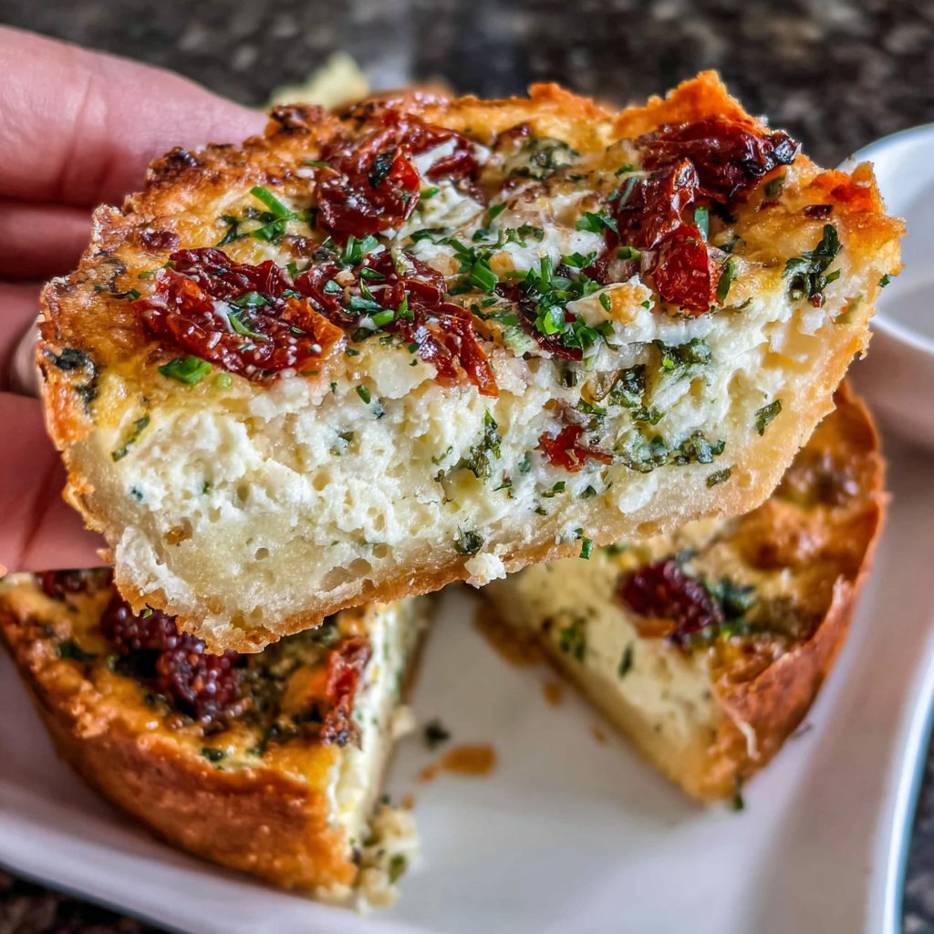 Savory Herb Spring Brunch Quiche
