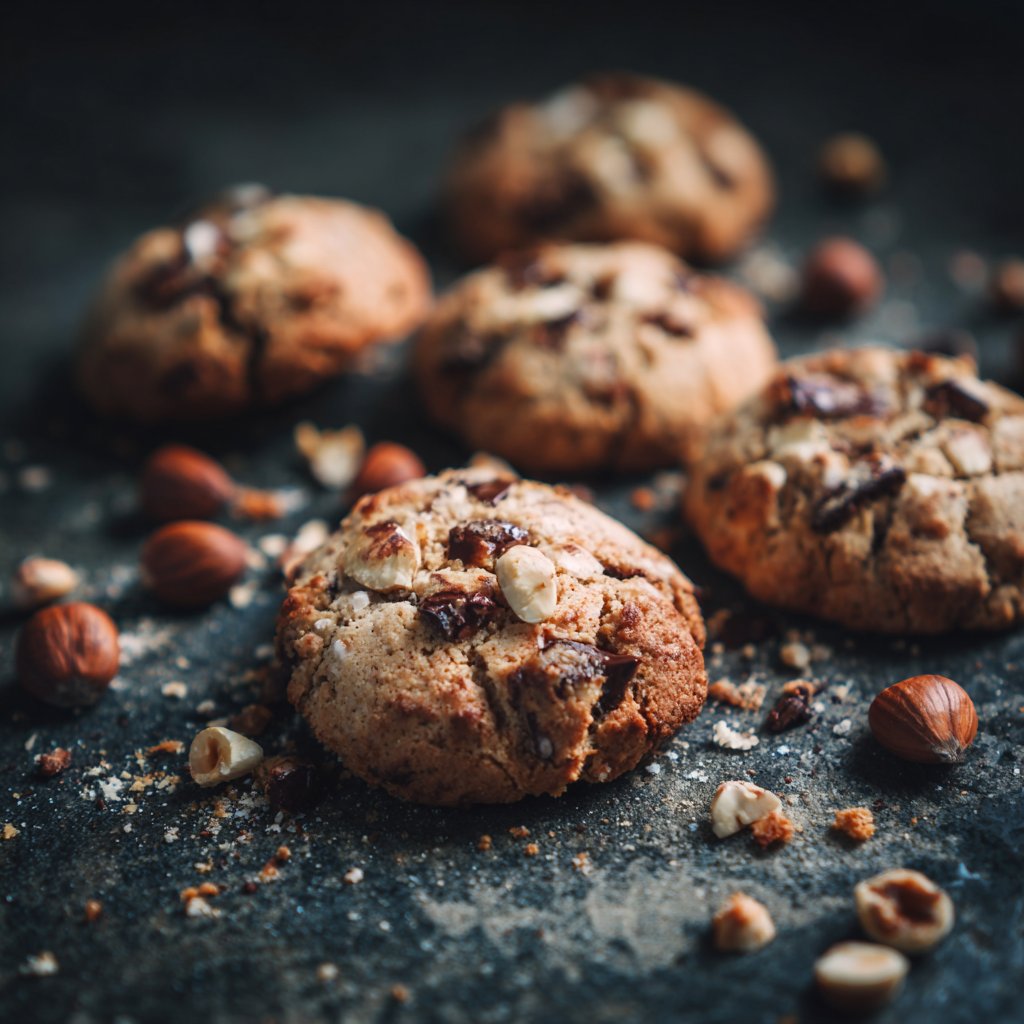 Hazelnut Chocolate Spring Cookies