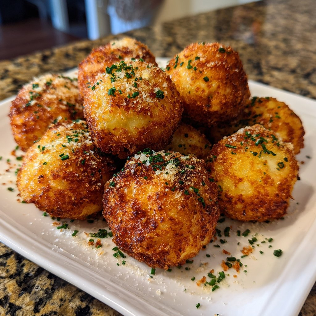 Airfryer Mashed Potato Balls